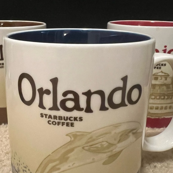 Collection of 7 Starbucks global icon mugs vintage!. - Picture 6 of 8